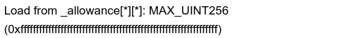Call trace entry showing a load from  returning 